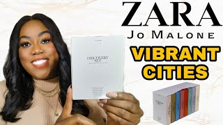 ZARA x JO MALONE "VIBRANT CITIES" PERFUME REVIEW || LONDON, DUBAI, NEW YORK, MADRID || COCO PEBZ