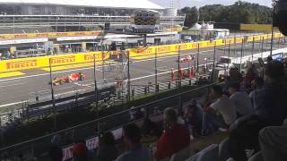 GP2 start Monza 2015 Race 1