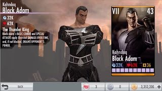 Injustice iOS | KAHNDAQ BLACK ADAM REVIEW!