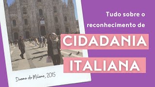 COMO RECONHECER A CIDADANIA ITALIANA? e uma surpresa!!!