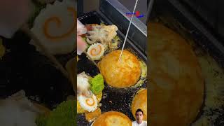 takoyaki jumbo isi gurita #food #kulinerfood #streetfood #makananjalananindonesia