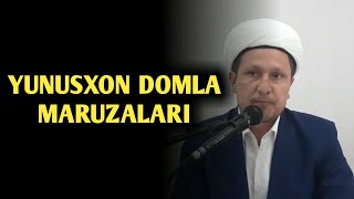 ustoz Yunusxon domladan eng dolzarb maruza !