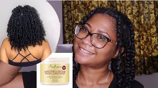 Shea Moisture Strengthen And Restore Leave-in Conditioner | One Product Wash n Go?!