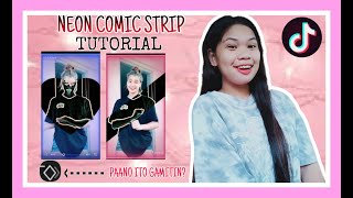 PAANO MAG EDIT NG NEON COMIC STRIP SA TIKTOK? PAANO GAMITIN ANG PLUS AT NEGATIVE SIGN SA CAPCUT?MARY