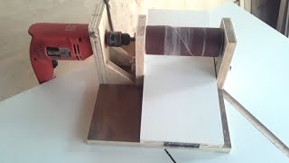 Cara membuat drum sander ( thickness )