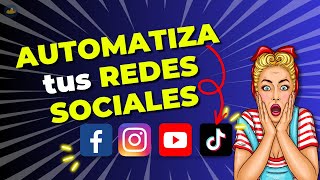 TUTORIAL como AUTOMATIZAR GRATIS canal de YOUTUBE TIKTOK FACEBOOK con inteligencia artificial 2024