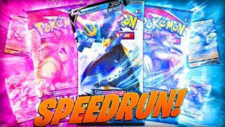 OPEN POKEMON CARDS SPEEDRUN...