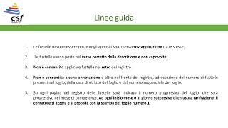 Transizione dall'utilizzo promemoria DEM al foglio Registro Fustelle - regione Piemonte