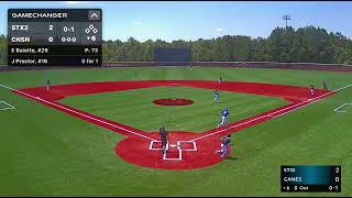 Catching Footage vs Canes: 6th Inning-P1 (USA Baseball National Team Championships - Cary, NC)