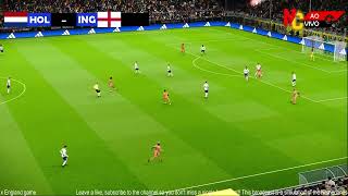 Simulação Realista | Holanda x Inglaterra | UEFA EURO 2024 | PES 2021