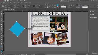 In Design | Part   17 Rotating and Transforming Objects in InDesign