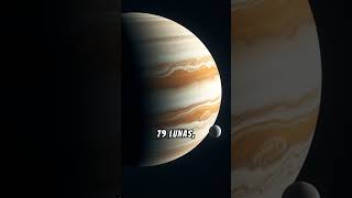 JUPITER en MENOS de 1 MINUTO #curiosidades #astronomia #universo #shorts