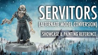 Servitor Conversion Alternate Model Showcase Painting Reference Ad Mech Forge Phobos Warhammer 40K