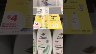 Walgreens week 7-17-22 ! Dove on sale & there is a GREAT coupon in app + RR! Almost #FREE #coupons