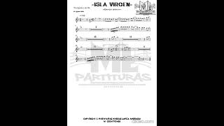 Isla virgen - banda brava partitura (partitura) #partiturasbanda #musicscore #partitura #music