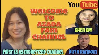 First Live Stream as a Monetized Channel/ Channel Promotion