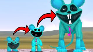 NEW* SPOOKY MOUSE🐭 MONSTER FROM SMILING CRITTERS POPPY PLAYTIME CHAPTER 3 VS NEXTBOTS In Garry's Mod