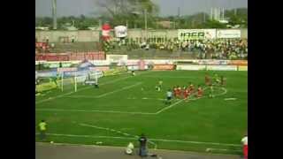 Gol Real Cartagena (Néstor "Palmira" Salazar) - Real Cartagena Vs. América