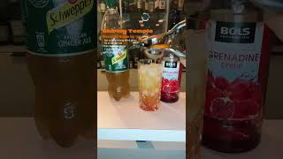 Mocktail for in-between #shirleytemple #mocktail #mocktailrecipes #drink #bartender