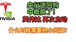 英伟达，中概股起飞！大盘什么时候回调？