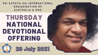 Thursday National Devotional Offering | 29 July 2021, 8.00 PM AEST