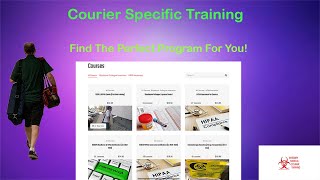 How To Find Courier Specific Training