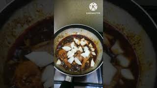 masak ayam kecap bumbu instan#shorts