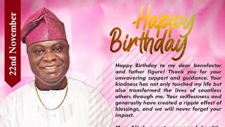 Happy Birthday to Bami Fatai Olushola Bamidele