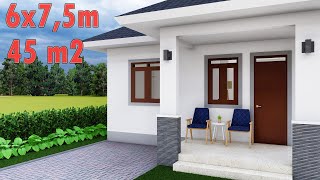 RUMAH 6X7,5 METER | 2 KAMAR TIDUR |