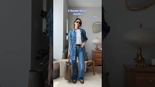 #doubledenim #denim #outfitideas #ootdinspo #stylingtips #fashiontrends #2024trends #outfitinspo