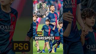 PSG Disrespected Me❗️😱 #messi #psg #argentina #worlcup #youtubeshorts #shorts #viral #trending #fypシ