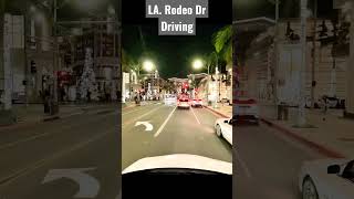 Los Angeles Rodeo Dr Driving