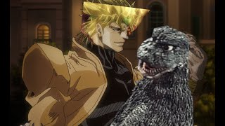 Godzilla and Jet Jaguar  Punch! Punch! Punch! (Dio Brando AI Cover)