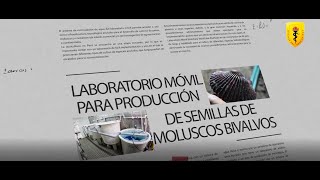 Sist. de recirculación de agua para laboratorio móvil de producción de semillas de moluscos bivalvos