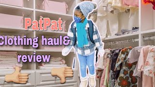 PatPat affordable kids clothing haul and review