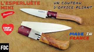 COUTEAUX DE CUISINE PLIANTS 🔪 L'Esperluète Mini 🇫🇷