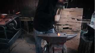 Forging a rustic beer bottle opener