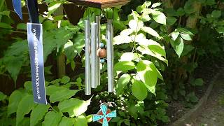 Woodstock Celtic Cross Wind Chime