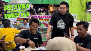 Kerandoman & keusilan bos Steven BETAVO tunjukin CREW-NYA yang makan porsi Brutal