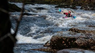 Devon, England | Upper Dart Kayaking March 2022