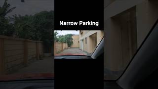 Extreme Narrow parking Trick I #shorts