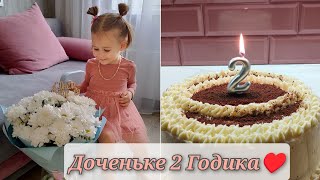 Лизику 2 года♥️Отмечаем в семейном кругу🎉С Днём Рождения,доченька ♥️