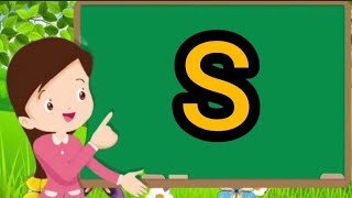 Letter S | lesson S | alphabets | phonics lesson | preschool learning | little learners | kids