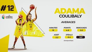 Adama Coulibaly - FIBA Afrobasket 2023 (Rwanda)