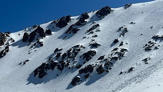 Skiing Mount Elbert 14,440’