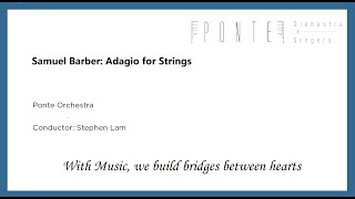 Ponte Orchestra - Adagio for Strings