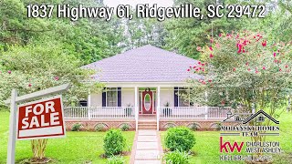 PRICE REDUCED $399,987 / 1837 Hwy 61, Ridgeville, SC 29472