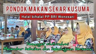 Acara Halalbihalal Pensiunan Pegawai BRI Wonosari di Pondok Makan Sekar Kusuma