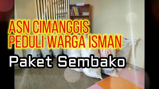 PEDULI WARGA YANG SEDANG ISMAN, ASN CIMANGGIS SIAPKAN PAKET SEMBAKO