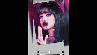 Lisa Water type smudge edit ft lisa #ibispaintx #viralvideo #kpop #trendingshorts#blackpink like sub